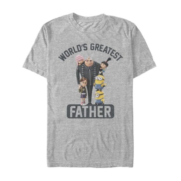 Men’s Despicable Me World’s Greatest Father T-Shirt