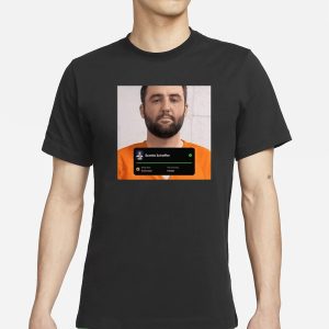 1 Arrest Funny Scottie Scheffler Mug Shot T Shirt 1
