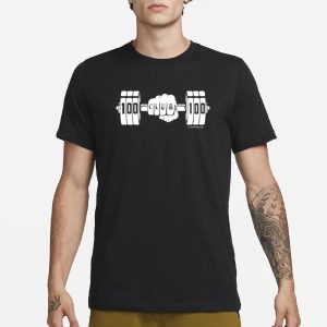 100 Club 100 Gym Doworkson T Shirt 1