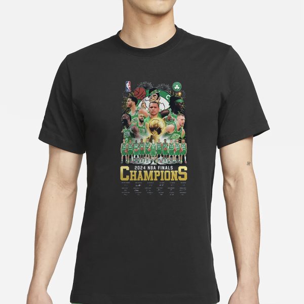 2024 Nba Finals Champions Boston Celtics T-Shirt