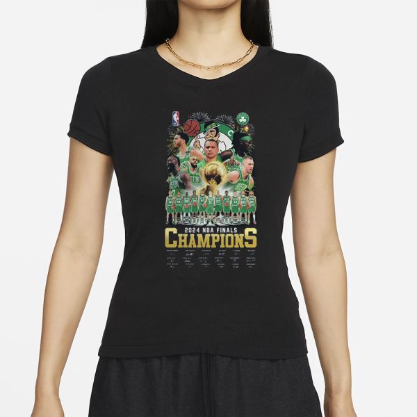 2024 Nba Finals Champions Boston Celtics T-Shirt