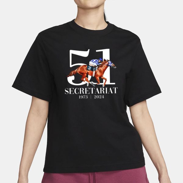 51 Secretariat 1973-2024 T-Shirt