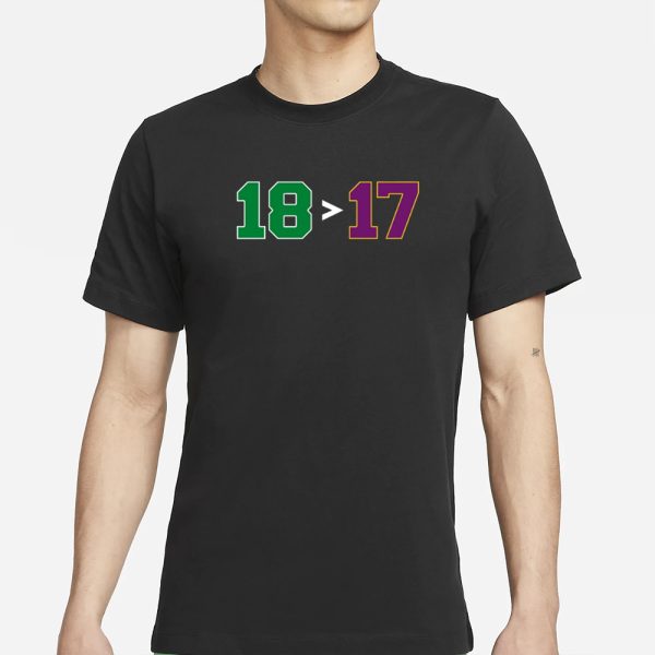 617Threads Boston 18 Bigger Los Angeles 17 Banners T-Shirt