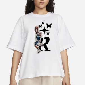 A'ja Wilson Wearing KB R T Shirt 2