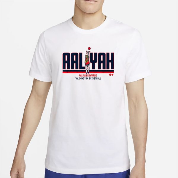 AALIYAH EDWARDS WASHINGTON T-SHIRT