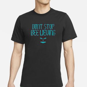 ARIZONA BASEBALL DONT STOP BEE LIEVING T SHIRT 1