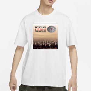 Alexandra Merz Dont Mess With Tesla Retail Shareholders T Shirt 1
