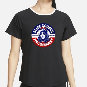 Alice Cooper For President T Shirt 2