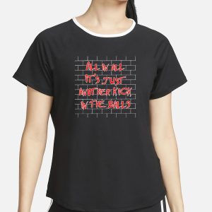 All In All It's Just Another Kick In The Balls T Shirt 2