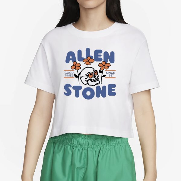 Allen Stone Stone Skull Good Times Since 1987 T-Shirt