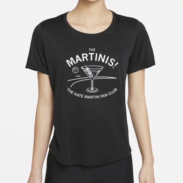 Alysha Clark Wearing The Martinis 20 The Kate Martin Fan Club T-Shirt