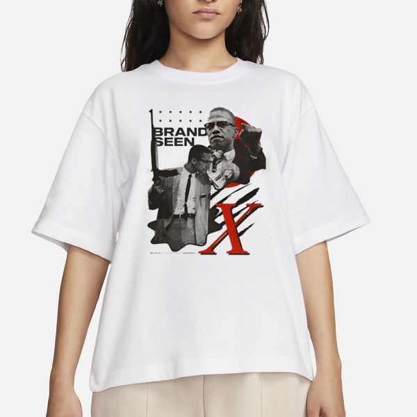 Anthony Edwards See Malcolm X By Any Means T-Shirt