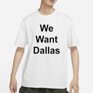 Anthony Edwards We Want Dallas T Shirt 1