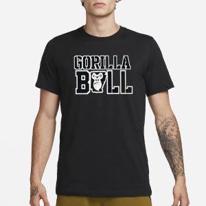 Arkansas Baseball Gorilla Ball T Shirt 1