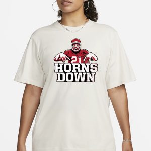 Arkansas Razorbacks Horns Down T Shirt 2