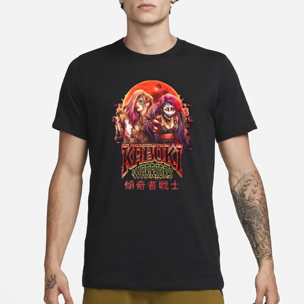 Asuka 明日華 The Kabuki Warriors Blood Moon T-Shirt