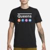 Athlete Logos Queens Lfgm Purple T-Shirt