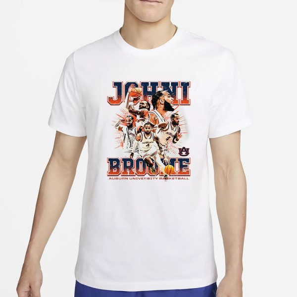 Auburn – Ncaa Men’s Basketball Johni Broome – T-Shirt