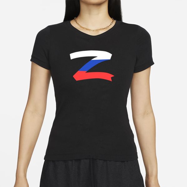 Aussie Cossack Russian Letter Z Flag T-Shirt