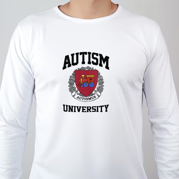 Autism University Crewneck Sweatshirt , T-shirt , Hoodie , Long Sleeve T-shirt