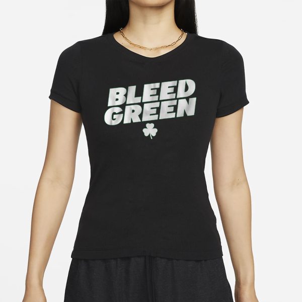 BOSTON BASKETBALL BLEED GREEN T-SHIRT