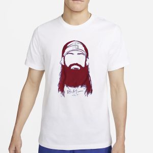 BRANDON MARSH PHILLY BEARD T SHIRT 1