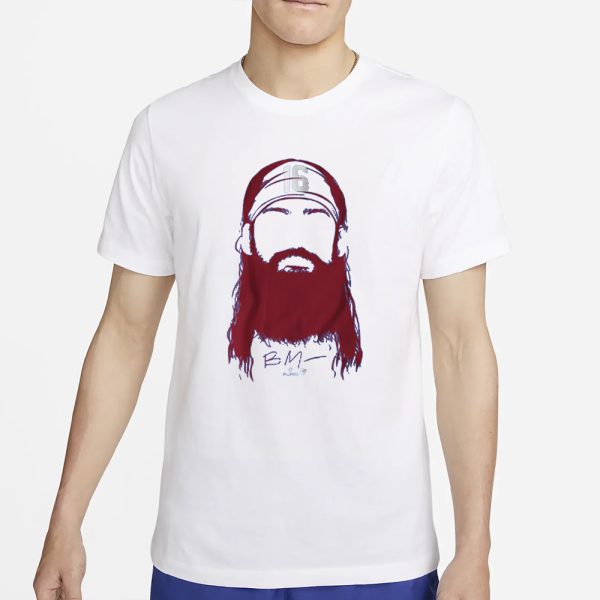 BRANDON MARSH PHILLY BEARD T-SHIRT