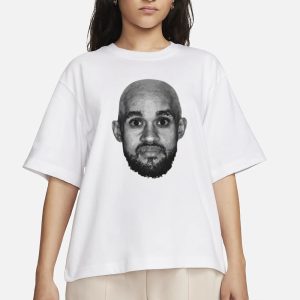 Bald Derrick White Funny Face Boston T Shirt 2