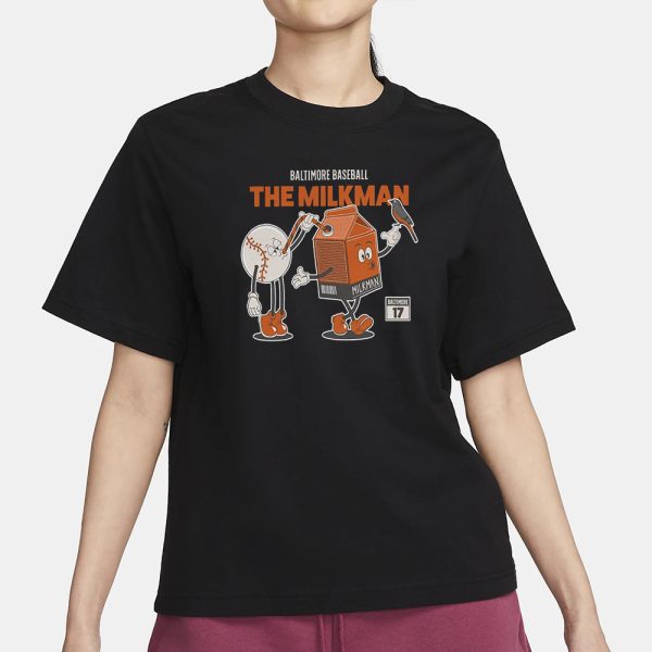 Baltimore Baseball The Milkman T-Shirt