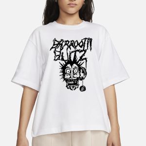 Barroom Blitz Fleshy Funny T Shirt 2