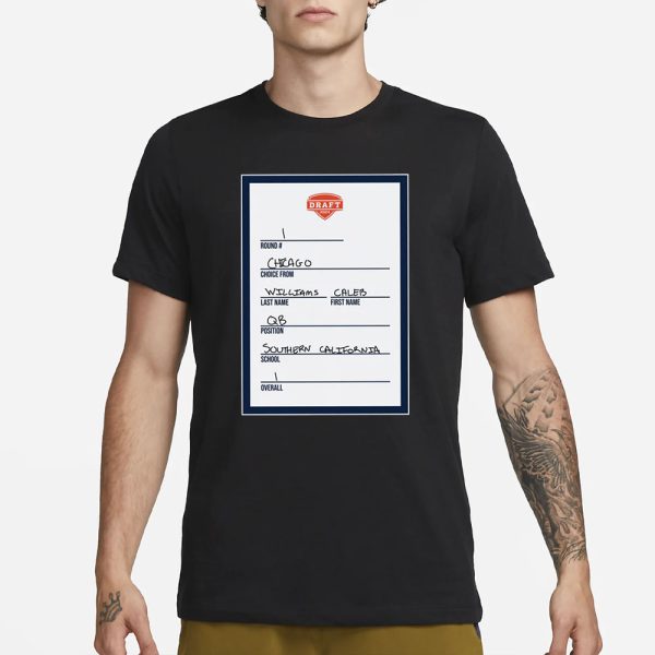 Barstool Chicago CHI DRAFT CARD T-Shirt