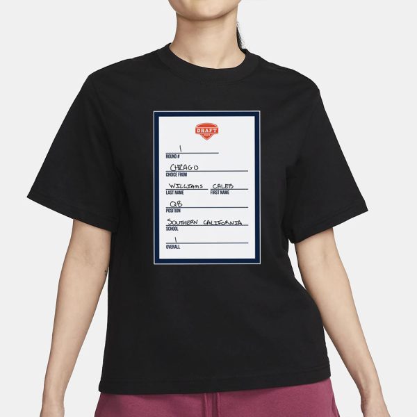 Barstool Chicago CHI DRAFT CARD T-Shirt