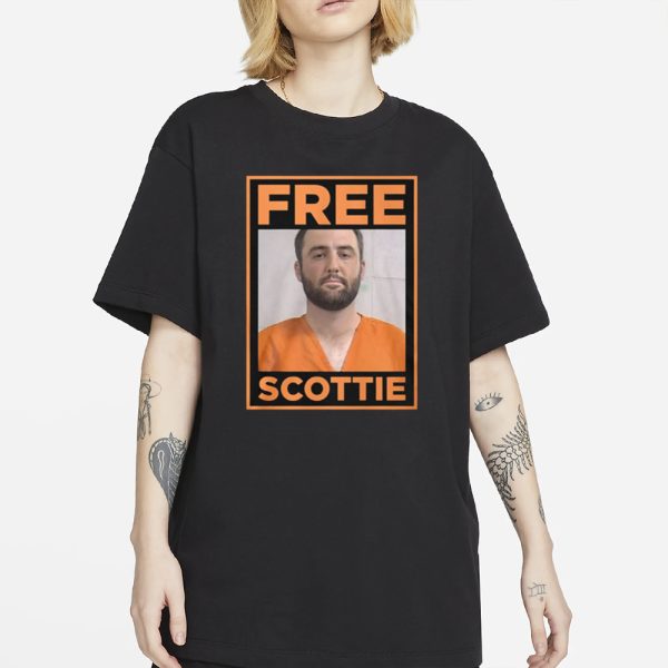 Barstool Scottie Scheffler Mugshot T-Shirt