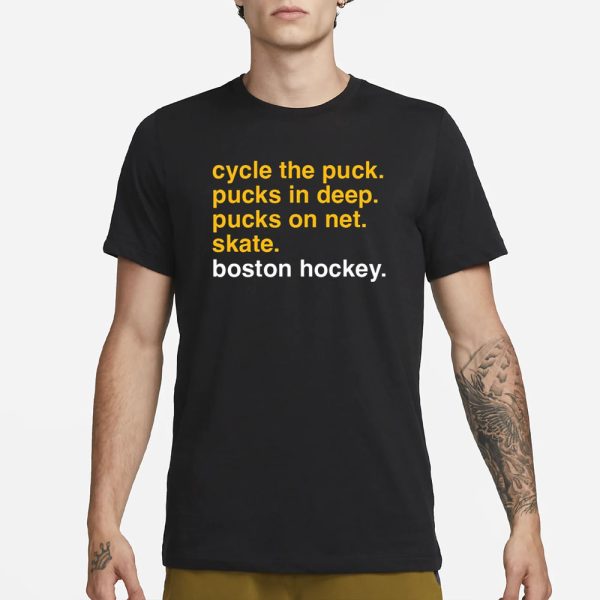 Barstool Sports HOCKEY CHECKLIST T-Shirt