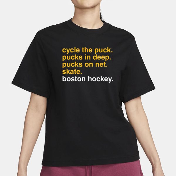 Barstool Sports HOCKEY CHECKLIST T-Shirt