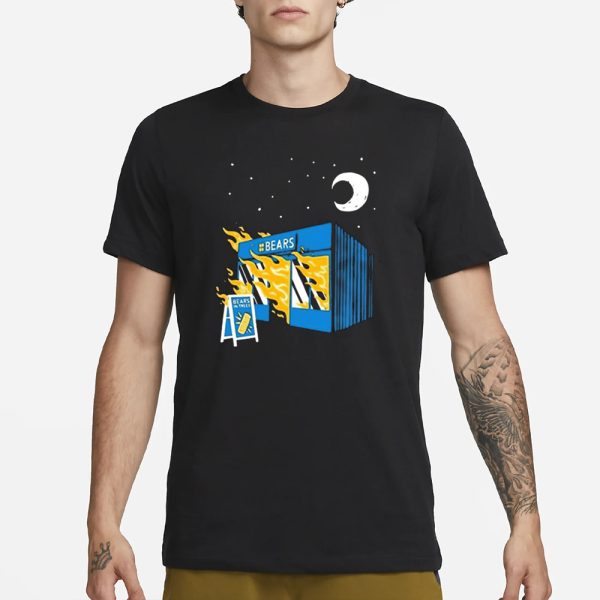 Bears In Trees Bakery On Fire T-Shirt