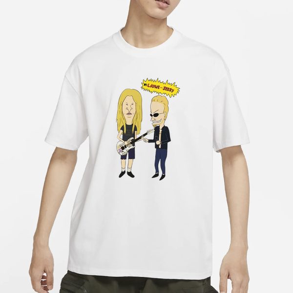 Beavis And Butthead Layne And Jerry T-Shirt