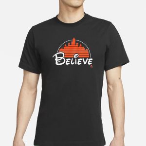 Believe Skyline T Shirt 1