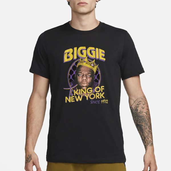 Biggie King Of New York Since 1972 T-Shirt