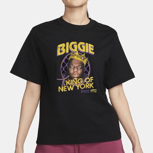 Biggie King Of New York Since 1972 T-Shirt