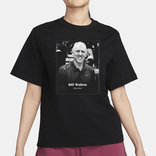 Bill Walton 1952-2024 Rip T-Shirt