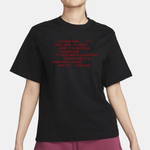 Billie Eilish It'S Over Now T Shirt 2