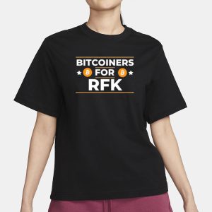 Bitcoiners For RFK Bitcoin T Shirt 2