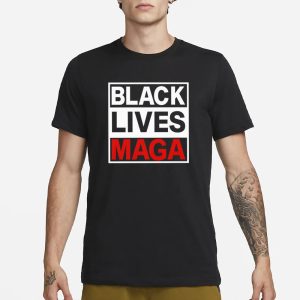 Black Lives Maga T Shirt 1