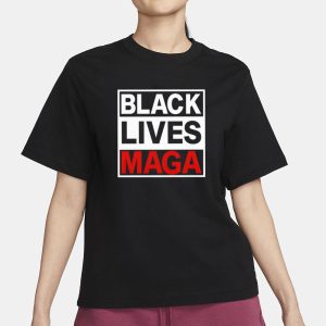 Black Lives Maga T Shirt 2