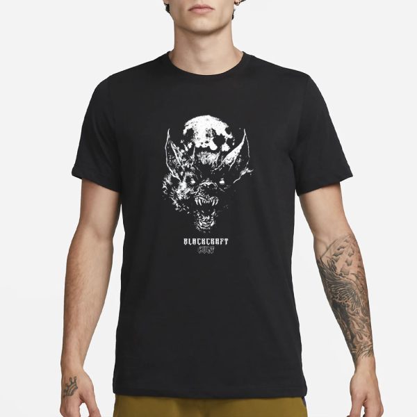 Blackcraftcult Bat Face T-Shirt