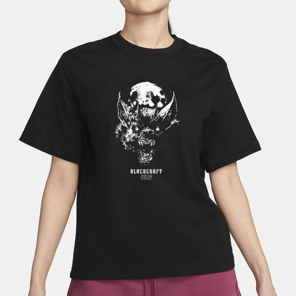 Blackcraftcult Bat Face T-Shirt