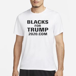 Blacks for Trump 2020com T Shirt 1