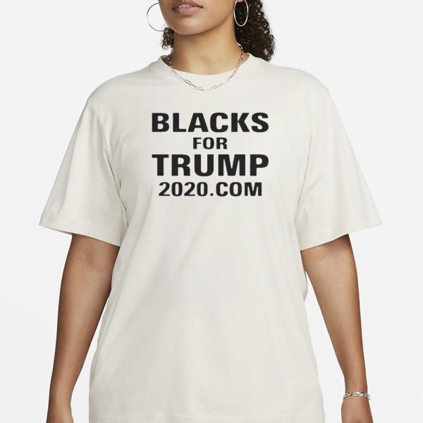 Blacks for Trump 2020.com T-Shirt