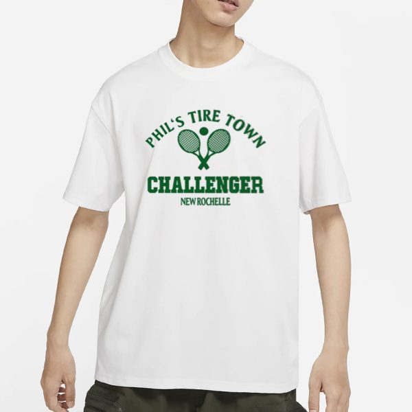 Borderrosedesigns Phil’s Tire Town Challengers T-Shirt